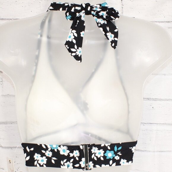 Anne Cole Beautiful Bunches Printed Halter Bikini Top Size Large NWT - Picture 7 of 8